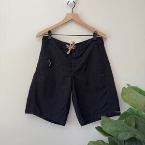 Patagonia men’s Board Shorts Swim Trunks Surf Outdoors Hiking Tie Waist Pocket